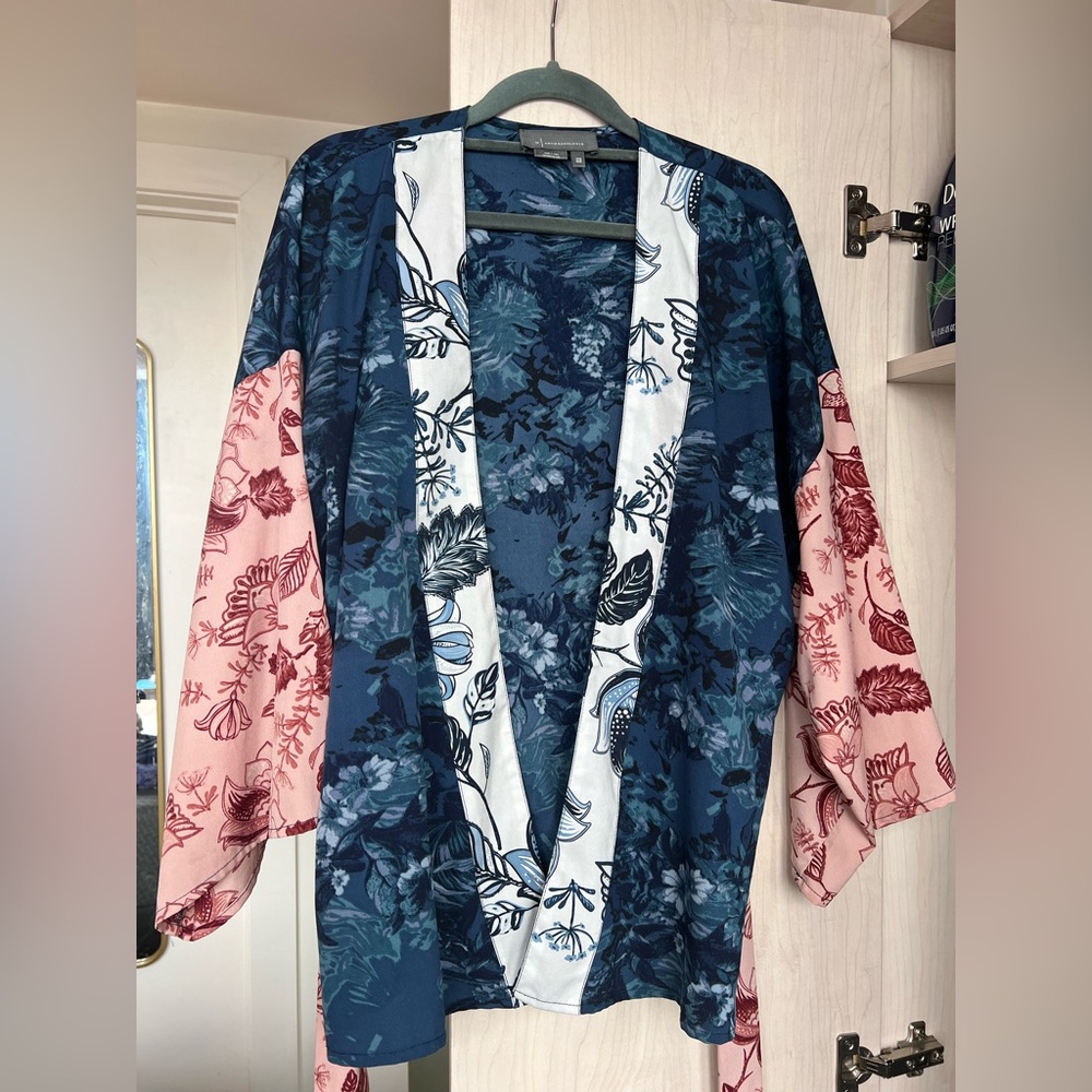 Printed kimono